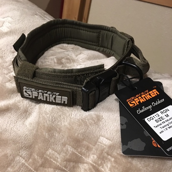 spanker dog collar